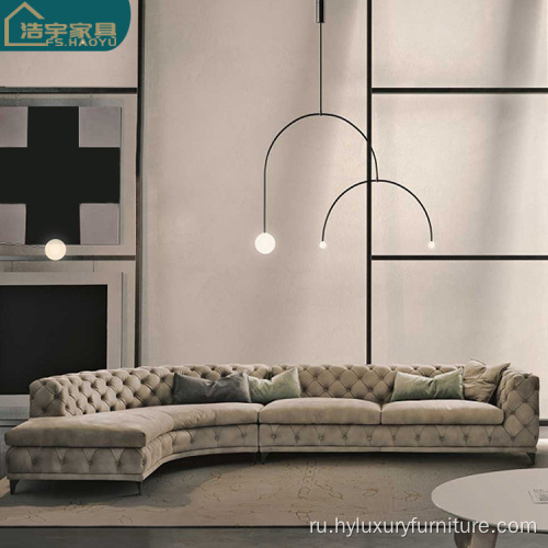 роскошный диван честерфилд американский комплект для гостиной современный